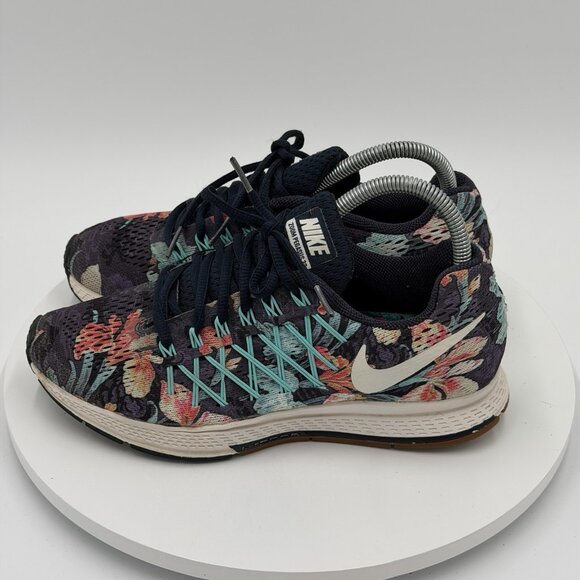 Nike Air Zoom Pegasus 32 Shoes Women’s Size 7.5 Photosynthesis Floral Pattern - Picture 1 of 8